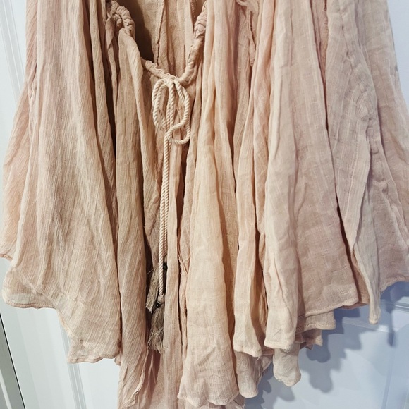 Free People Catching Rays Boho Backless mini dress - Picture 4 of 8